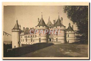 Old Postcard La Douce France Chateaux of the Loire Chateau de Chaumont sur Loire