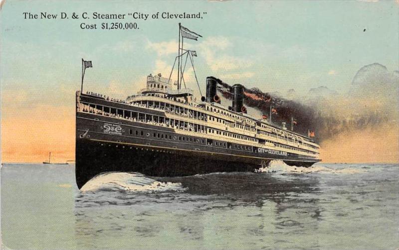 10843  The New S.S. City of Cleveland, Detroit and Cleveland Navigation Co.