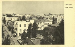 israel palestine, TEL-AVIV, General View, Car (1930s) Postcard