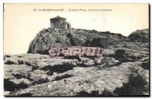 Old Postcard La Sainte Baume The Holy Plateau view taken Pilon