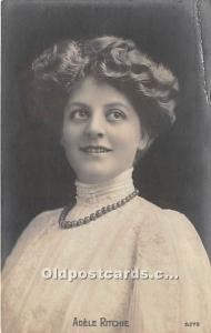 Adele Ritchie Theater Actor / Actress Unused 