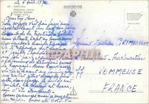 Postcard Modern Mills Portugal Typical boats