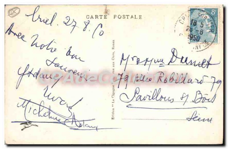 Old Postcard Criel Sur Mer Hospice