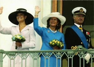 CPM AK The King&Queen of Sweden, Princess Victoria Swedish Royalty (870744)