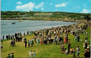 Regatta at Quidi Vidi Lake St John's Newfoundland NL NFLD Unused Postcard H45