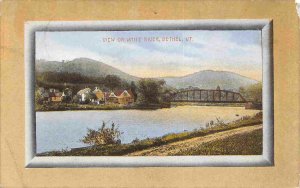 White River Bridge Bethel Vermont 1918 postcard