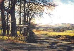 uk34552 brecon beacons from llanfrynach wales uk