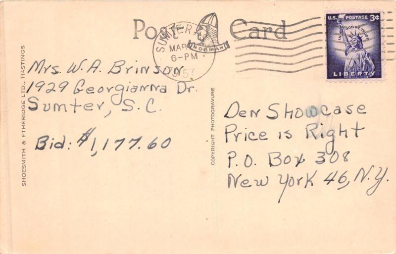 RAMSGATE KENT UK~MULTI-PHOTO POSTCARD 1957