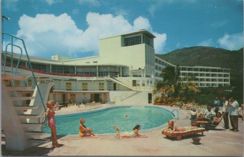 Postcard Virgin Isle Hotel St Thomas Virgin Islands