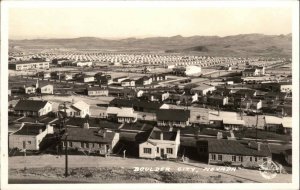 Boulder City NV General View of Housing FRASHER'S Real Photo Postcard