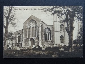 Suffolk BEECLES West End, St. Michael's Church - Old Postcard