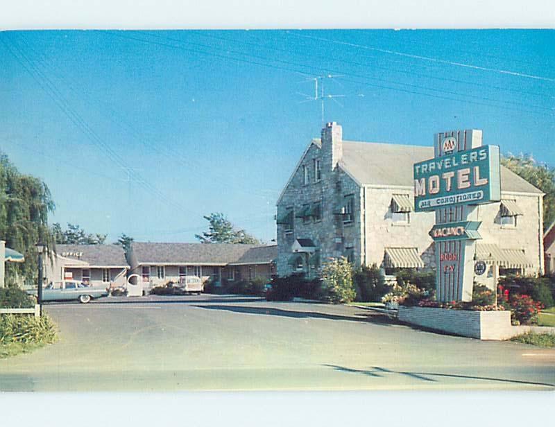 Pre-1980 MOTEL SCENE Winchester Virginia VA hk1279