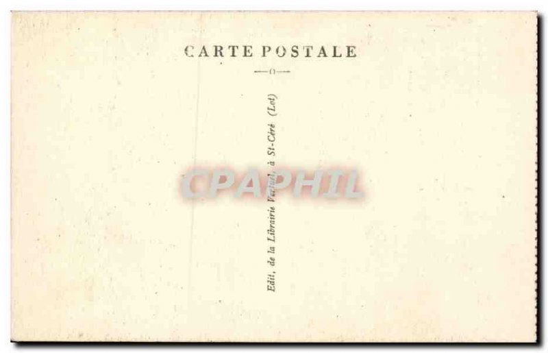 Rocamadour - A Poem - Old Postcard