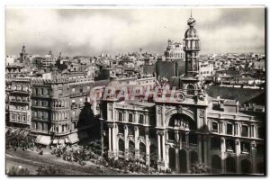 Old Postcard Valencia Post and telegraph General view