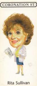 Rita Sullivan Coronation Street Unique Tiny Miniature Collectors Card