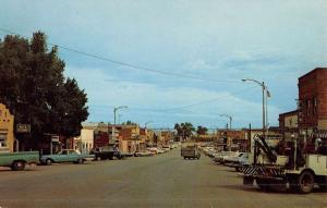 Gillette Wyoming Street Scene Historic Bldgs Vintage Postcard K50782