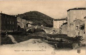 CPA LODEVE Le Pont de Montifort (686656)