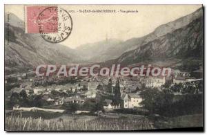 Postcard Old St Jean De Maurienne Vue Generale