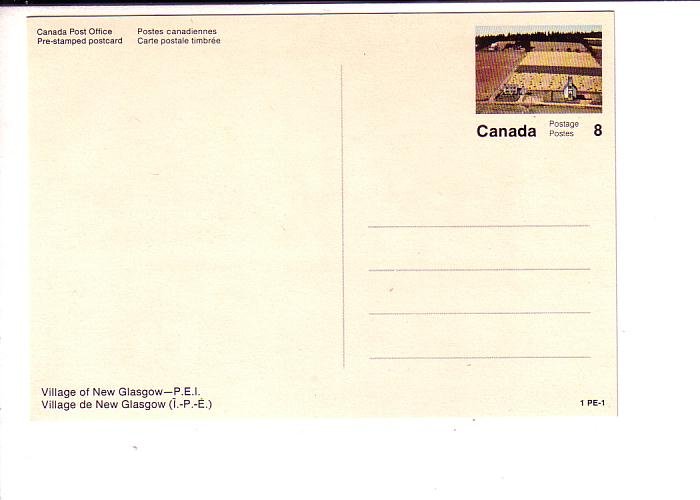 New Glasgow, Prince Edward Island, Canada Post Prepaid Matching Stamp