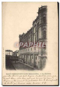 Old Postcard Saint Germain en Laye Seine and Oise Le Chateau