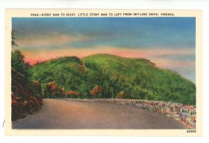 VA - Shenandoah Valley Nat. Park. Skyline Drive, Stony Man & Little Stony Man