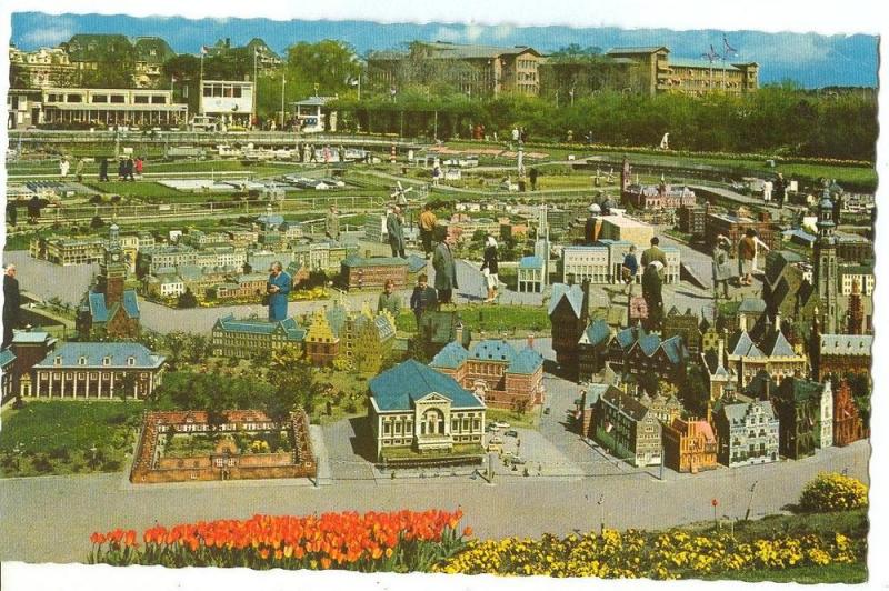 Miniatuurstad Madurodam, Den Haag, Panorama, 1960s unused 