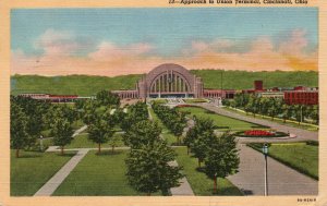 17032 Approach to Union Terminal, Cincinnati, Ohio 1944