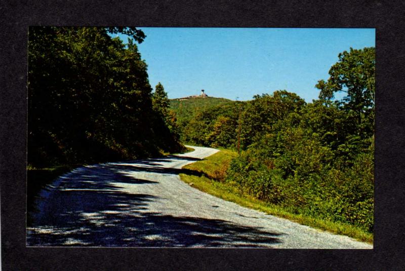 GA Brasstown Bald Mountain Mtn Georgia Postcard PC