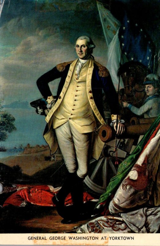 General George Washington At Yorktown By James Peale