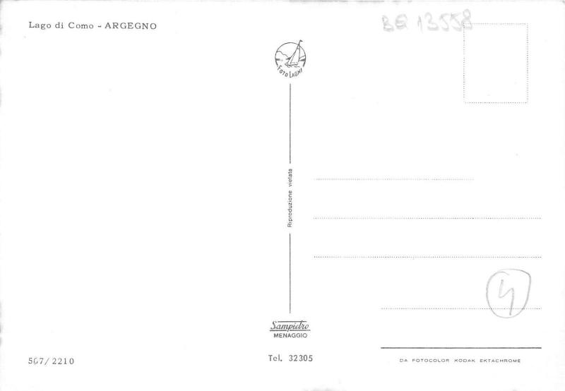BG13558 lago il como argegno italy