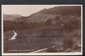 Yorkshire Postcard - Hackness From Everley      RS17242