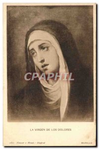 Old Postcard The Virgen De Los Dolores Murillo