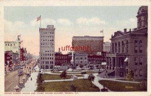 ADAMS STREET SOUTH AND COURT HOUSE SQUARE, PEORIA, IL 