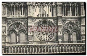 Old Postcard Paris Notre Dame