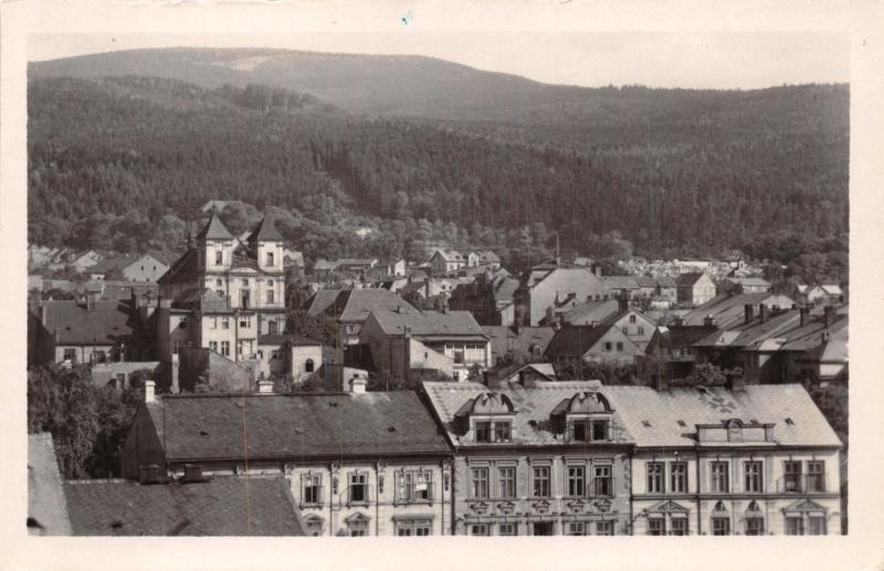 LITVINOV USTI nad LABEM CZECHOSLOVAKIA CELKOVY POHLED PHOTO POSTCARD 1955