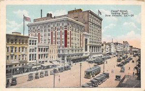 Canal street Looking East - New Orleans, Louisiana LA  