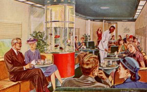 Chesapeake & Ohio Railway - Tavern Lounge Car Interior