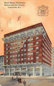 Hotel Henry Watterson Walnut and 4th Streets Louisville Kentucky  