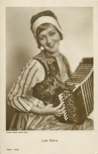 Actress Lya Mara harmonica 