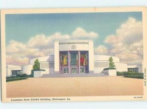 Unused Linen LOUISIANA STATE EXHIBIT BUILDING Shreveport Louisiana LA G0970@