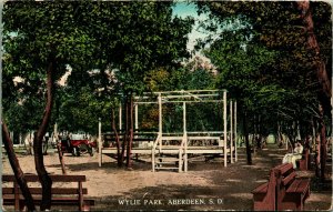 Wylie Park Bandstand Aberdeen South Dakota SD UNP DB Postcard Unused 1910s