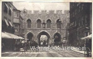 The Bargate Southampton England, United Kingdon of Great Britain Writing On B...