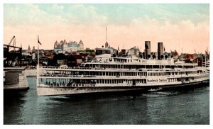 New York  Albany Steamer Hendrick Hudson