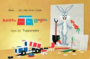 C.1965 Tupper Toys Bugs Bunny Tupperware Advertising Postcard F82