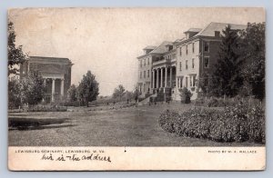 J88/ Lewisburg West Virginia Postcard c1910 Seminary Buildings  478