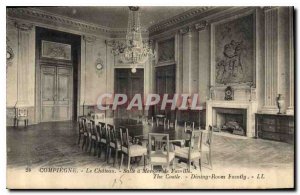 Old Postcard Compiegne Chateau Dining Room Familie