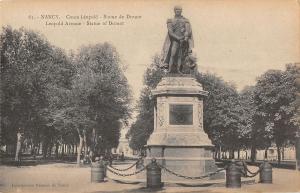 B105619 France Nancy Cours Leopold Statue de Drouot