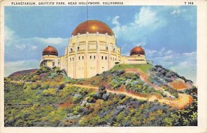 Planetarium, Griffith Park Hollywood California  