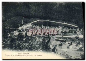Old Postcard Dauphine Convent of the Grande Chartreuse Vue generale