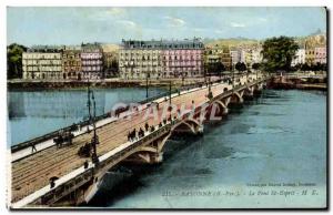 Old Postcard Bayonne Pont St Esprit